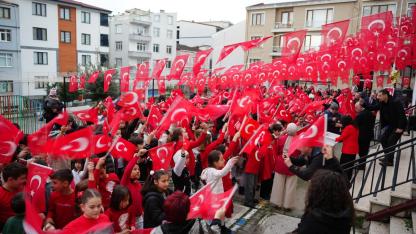 Milli değerlerle yeni dönem: Sinop’ta bayrak töreni gerçekleşti