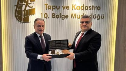 Vali Özarslan’dan Bölge Müdürü Eren’e Samsun’da ziyaret