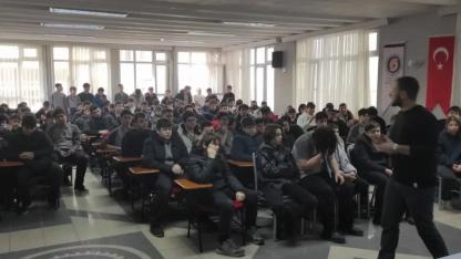 Sinop’ta öğrenciler “Akran Nezaketi” konusunda bilgilendirildi