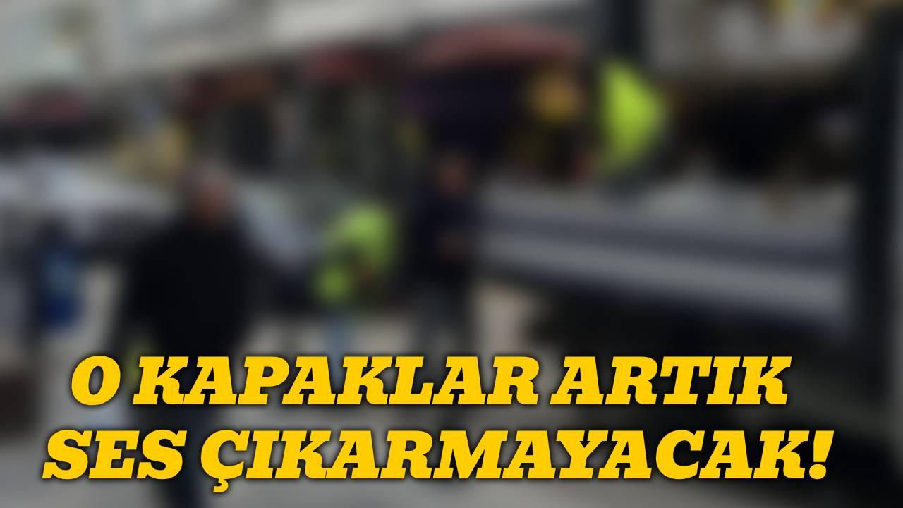 O kapakların üzerine asfalt döküldü