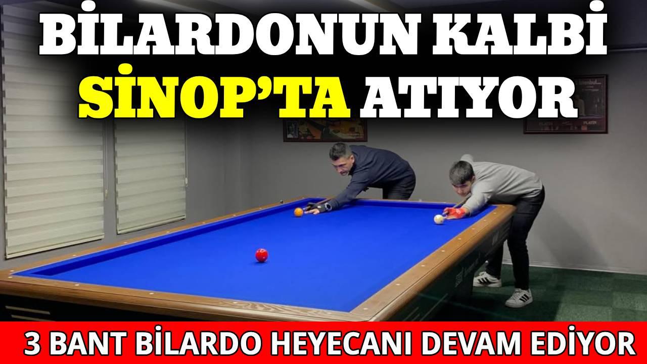 Sinop’ta spor müsabakaları devam ediyor