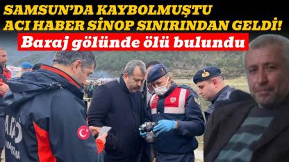 23 gündür haber alınamayan adam baraj gölünde ölü bulundu