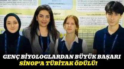 Sinoplu gençlerden biyolojide bölge derecesi