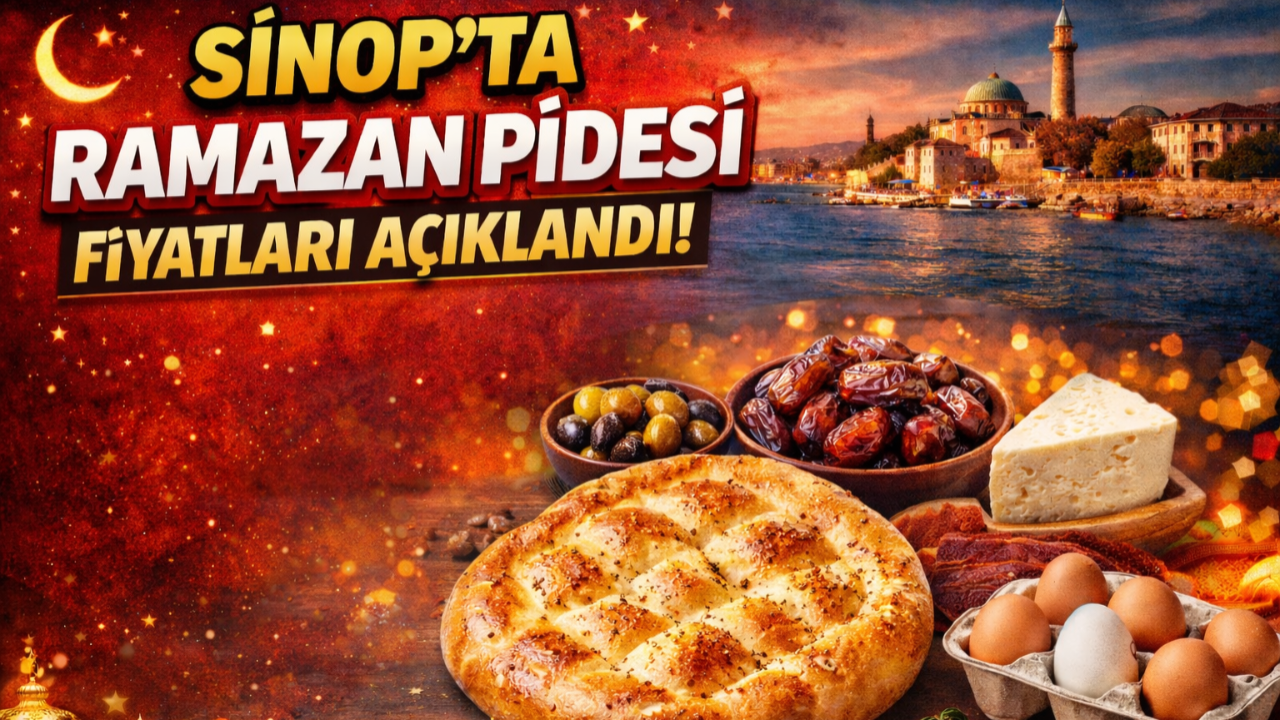 Sinop’ta Ramazan pidesi fiyatları belli oldu