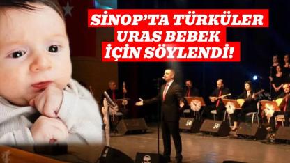 Belediye konserinden Uras bebeğe can suyu