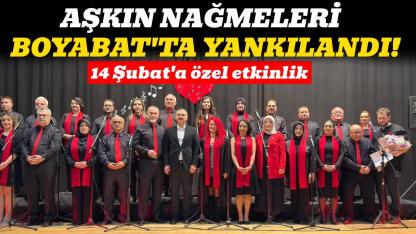 Boyabat'ta müzik dolu gece: Aşkın nağmeleri 14 şubat için yankılandı