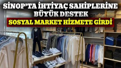 Sosyal destek Sinop’ta güçleniyor