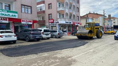 Sinop’ta yol bakım ve onarım çalışmaları sürüyor