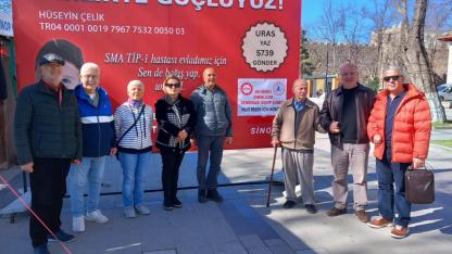 Devrimci Emekliler Sendikası’ndan Uras bebeğe destek