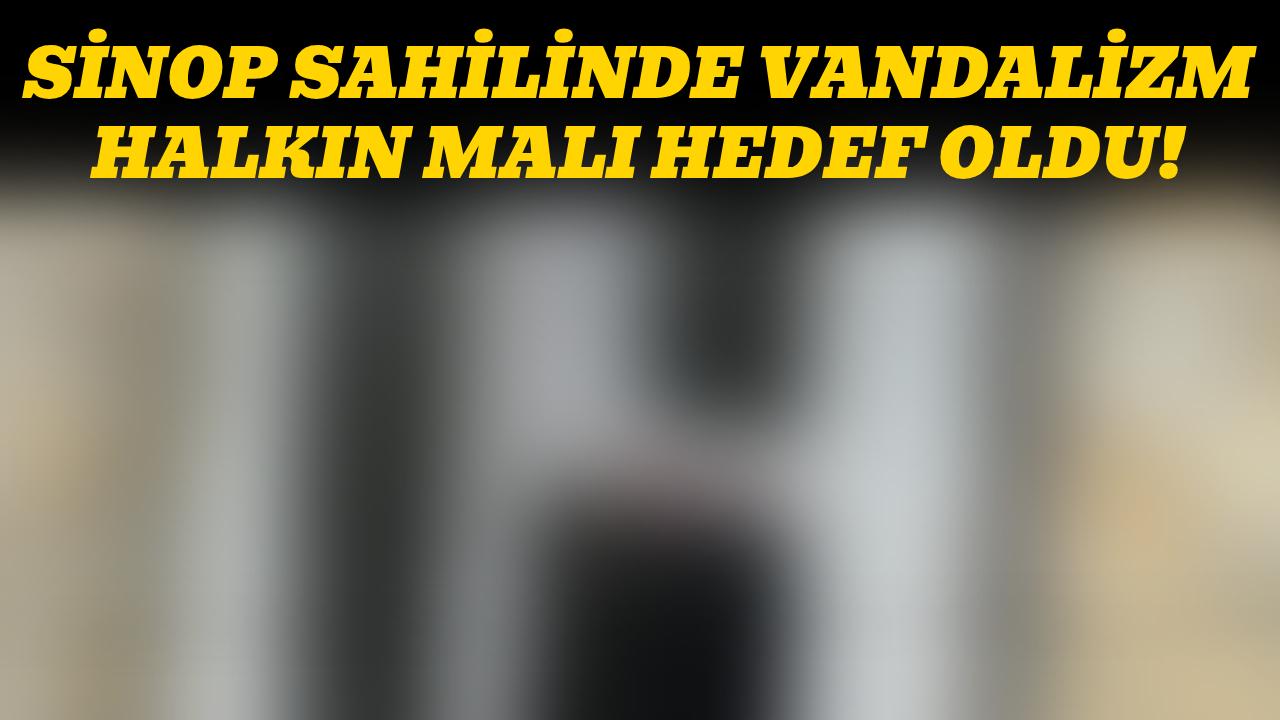 Gecenin karanlığından faydalanıp kırıp döktüler