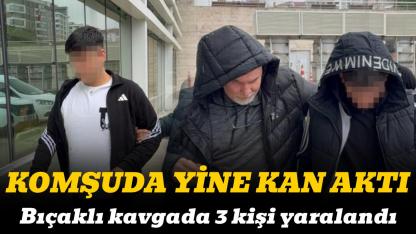 İki grup arasında çıkan bıçaklı kavgada 3 kişi yaralandı