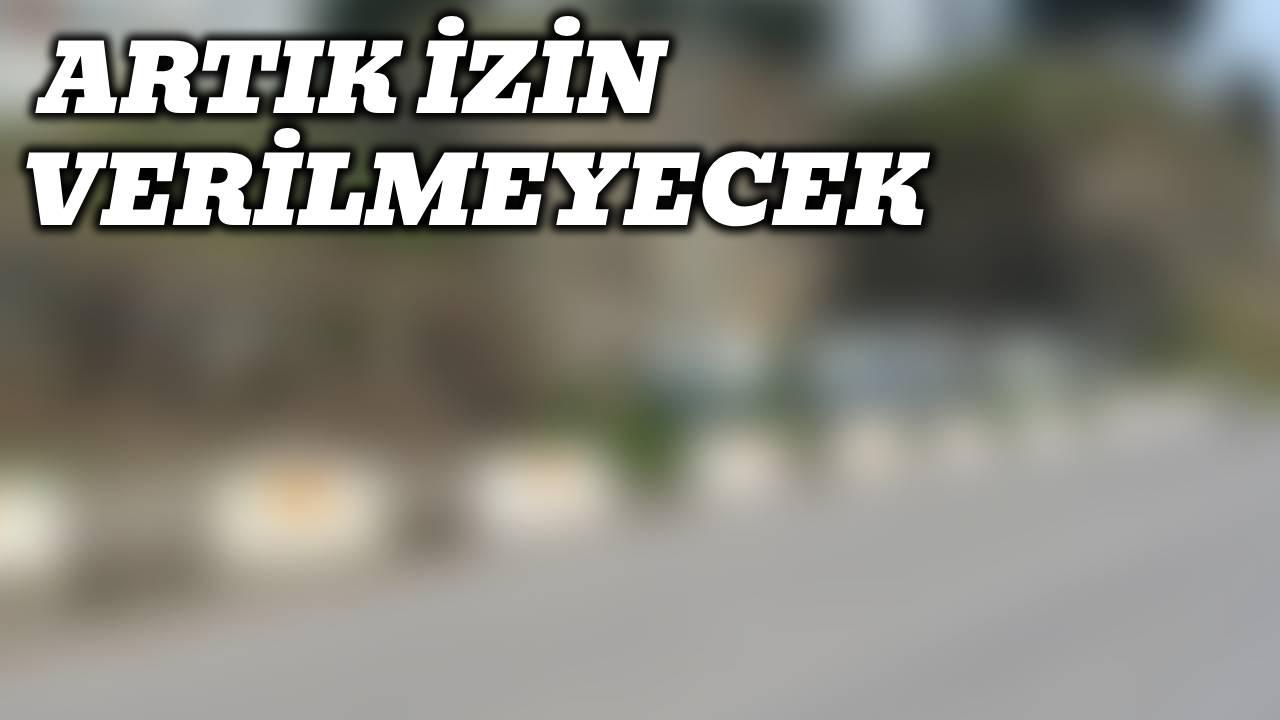 Sinop’ta karavan işgaline ‘Beton’ set