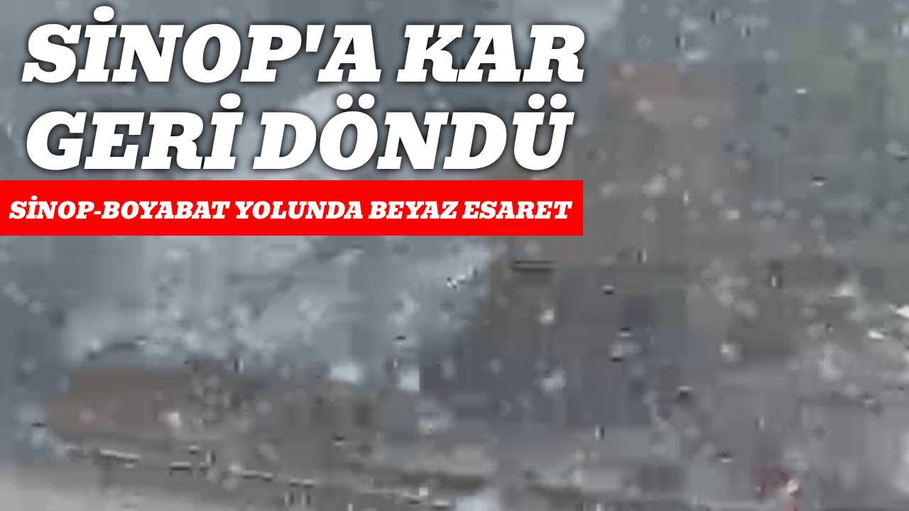 Baharı beklerken kar yine geri döndü