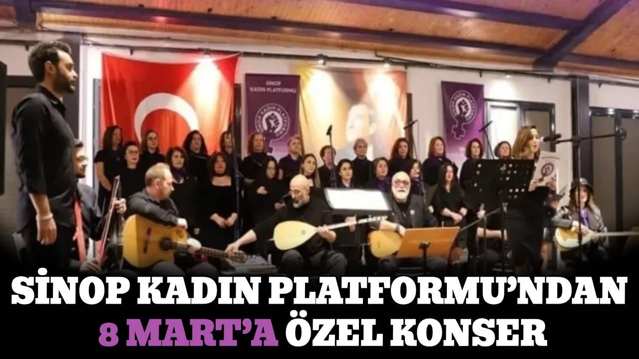Sinop'ta 'Ezgiyle eşitlik, şarkıyla özgürlük'