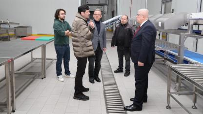 Rektör Taşdemir’den OSB’de üniversite–sanayi iş birliği ziyareti