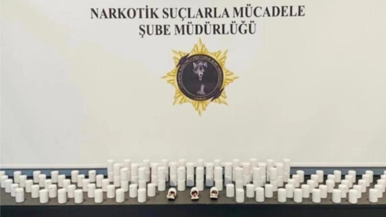 Samsun'da 9 bin 308 sentetik hap ele geçirildi: 2 gözaltı
