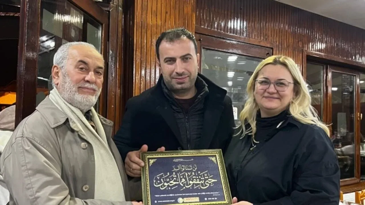 Sancak ailesine Sinop Cansuyu’ndan anlamlı teşekkür