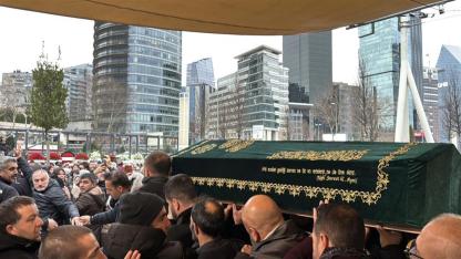 Şarkıcı Fatih Ürek son yolculuğuna uğurlandı