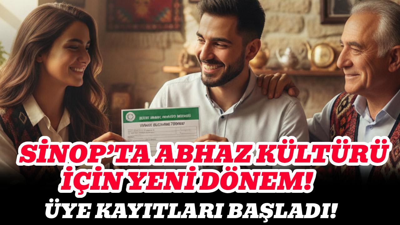 Sinop Abhaz Kültür Derneği üye kayıtlarına başladı