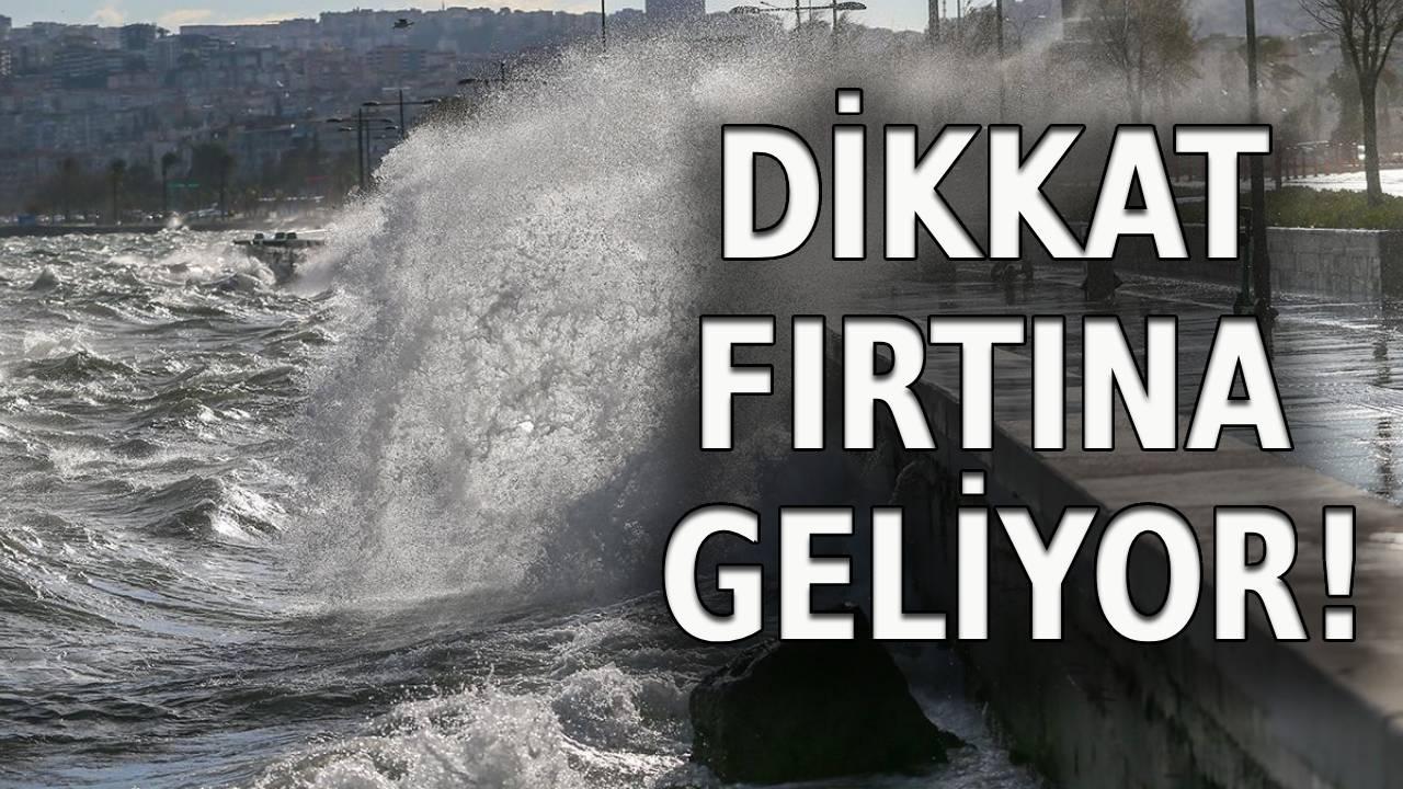 Sinop açıklarında fırtına etkili olacak