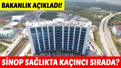 Sinop, sağlık performansıyla dikkat çekti