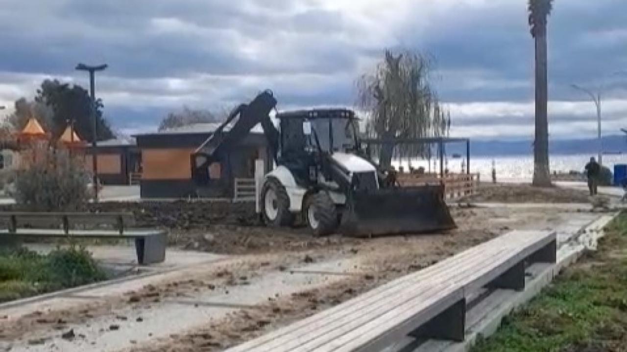 Sinop sahili modern bir çehreye kavuşuyor