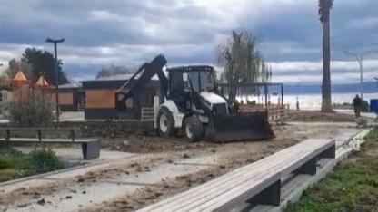 Sinop sahili modern bir çehreye kavuşuyor