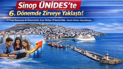 Sinop ÜNİDES Programı’nda fark yarattı