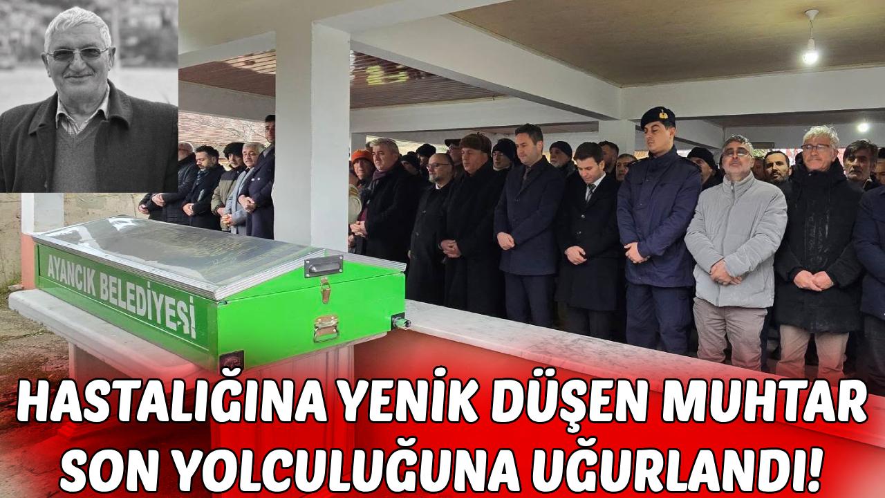 Sinoplu muhtara son görev