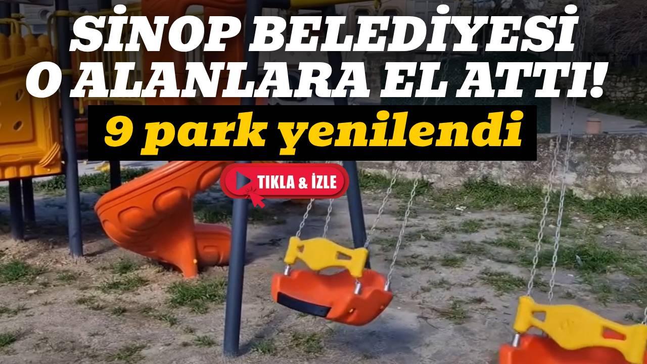 Sinop'ta 9 park tamamlandı, şimdi sırada 2026 hedeflerinde