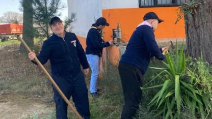 Sinop'ta genç izcilerden anlamlı çalışma