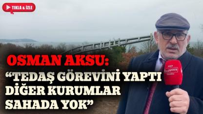 Sinop’ta heyelan nedeniyle zarar gören elektrik hatları onarıldı