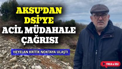 Sinop'ta heyelan tehlikesi sürüyor