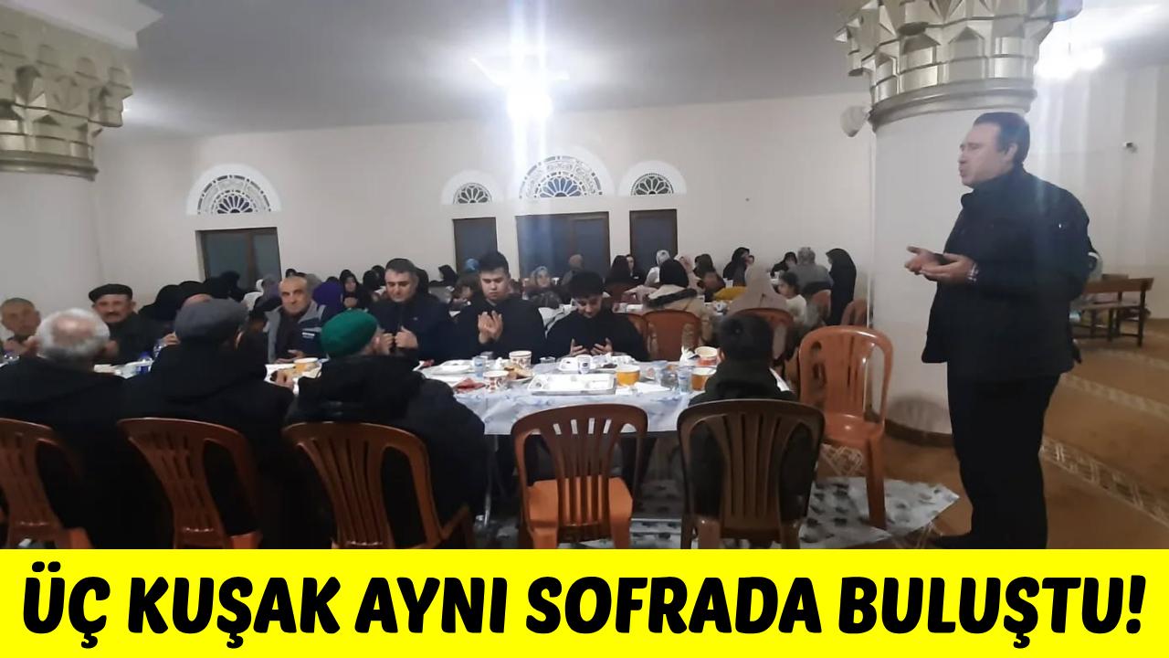 Sinop'ta iftar sofrasında kuşaklar arası gönül köprüsü kuruldu