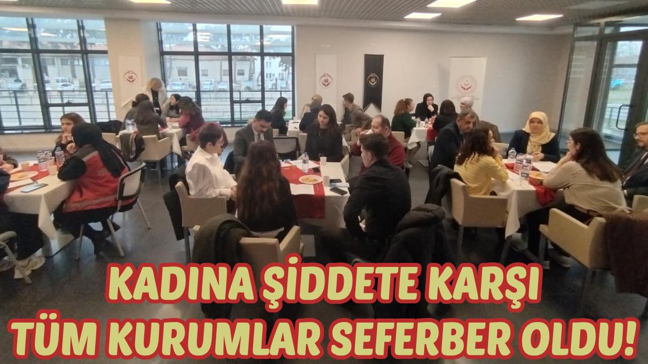 Sinop’ta kadına yönelik şiddetle mücadelede güç birliği