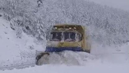 Sinop’ta kar yağışı hayatı olumsuz etkiledi