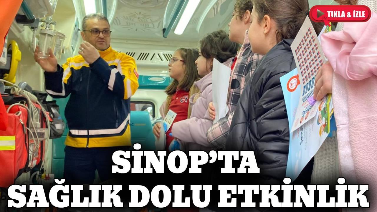 Sinop’ta miniklere sağlıklı yaşam eğitimi