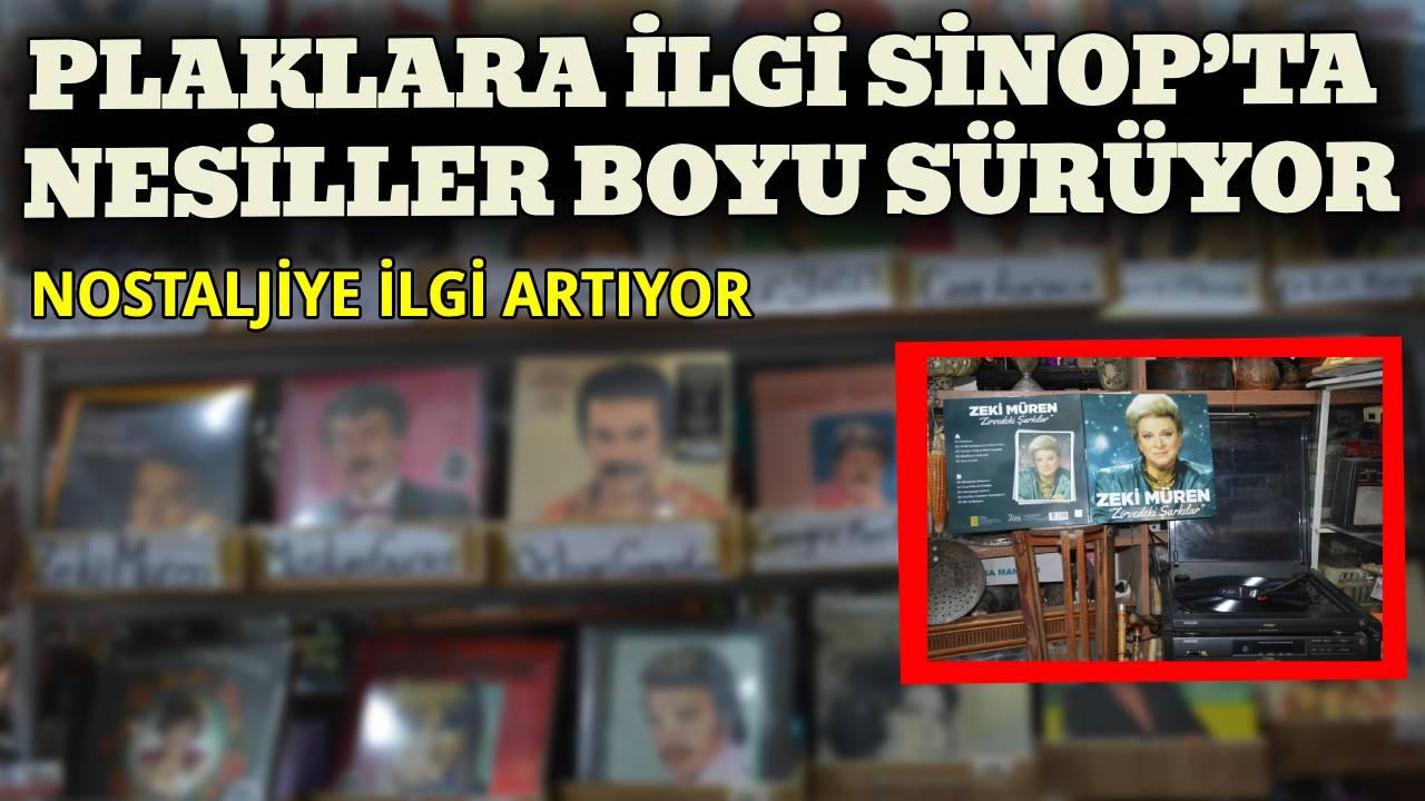 Sinop’ta plak kültüründe üç kuşak geleneği