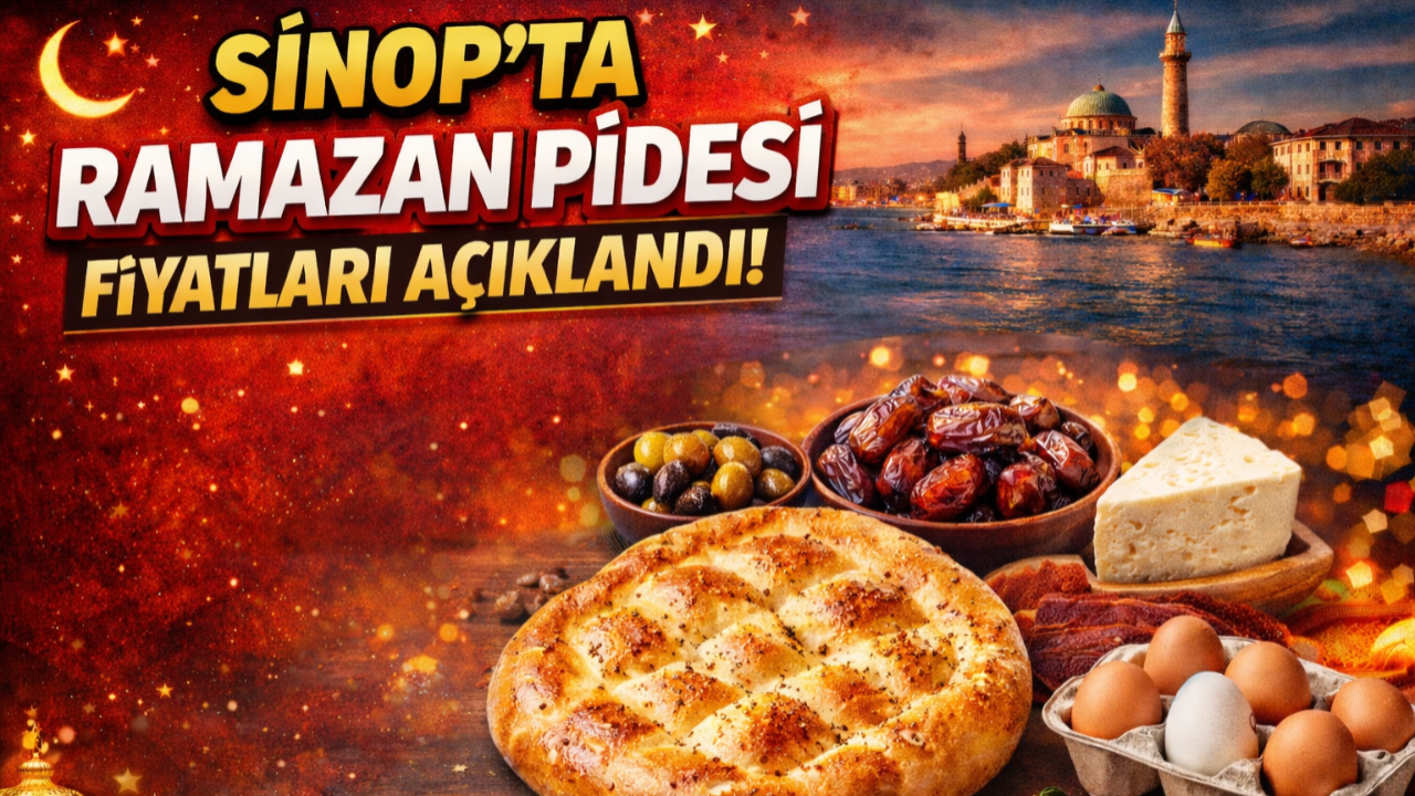 Sinop’ta Ramazan Pidesi fiyatları belli oldu