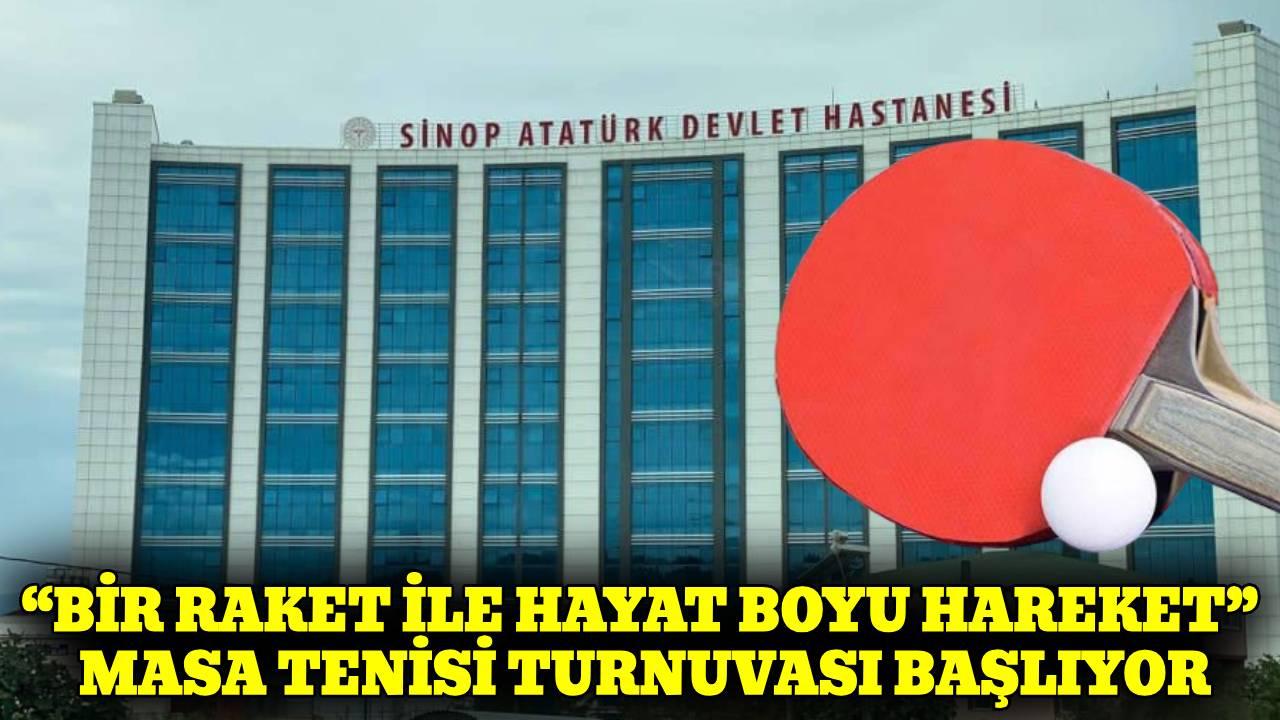 Sinop’ta sağlık çalışanları sporla buluşuyor