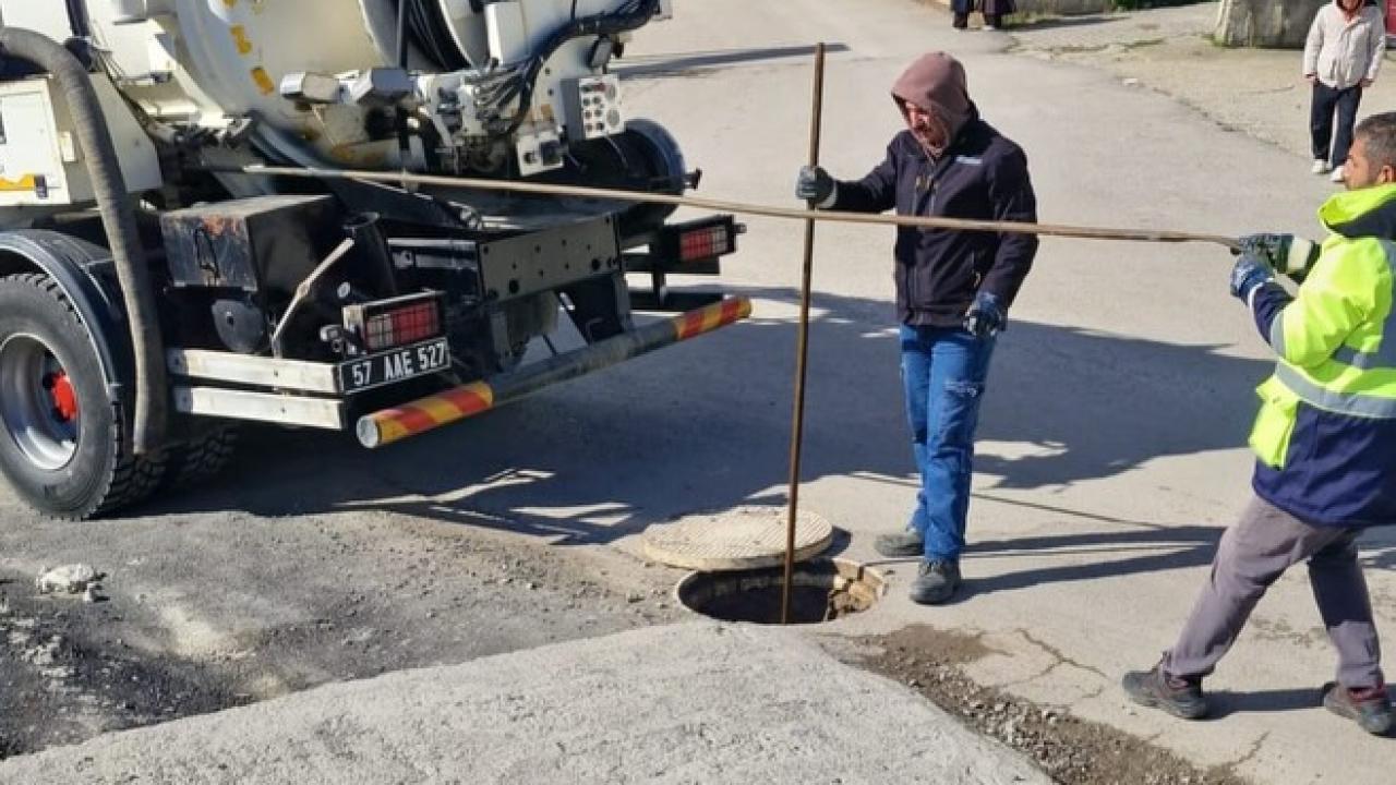 Sinop’ta su ve kanalizasyon çalışmaları aralıksız sürüyor