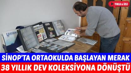 Sinop'ta tarih kokan koleksiyon