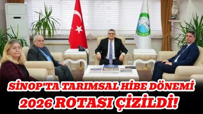 Sinop'ta tarımsal kalkınmada 2026 planları masaya yatırıldı