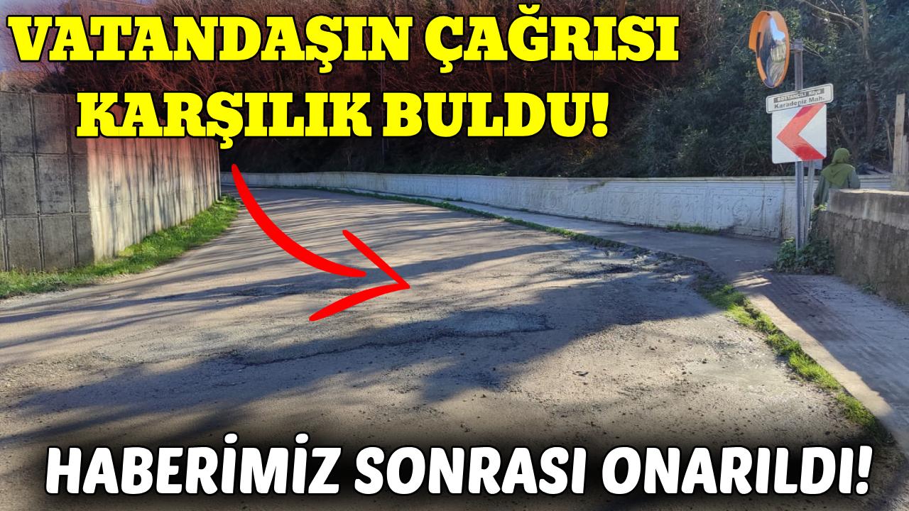 Sinop'ta trafik güvenliği yeniden sağlandı
