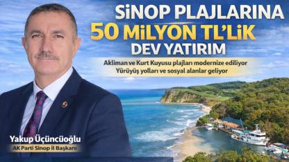 Sinop’ta turizm altyapısı güçleniyor
