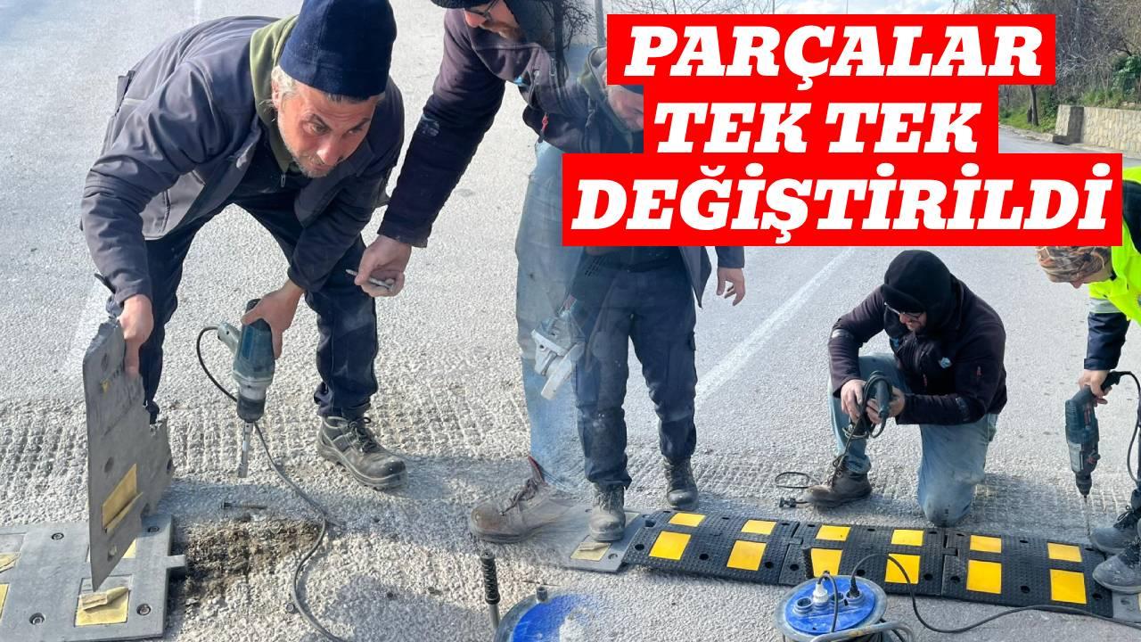 Sinop’ta yıpranan kasisler yenileniyor