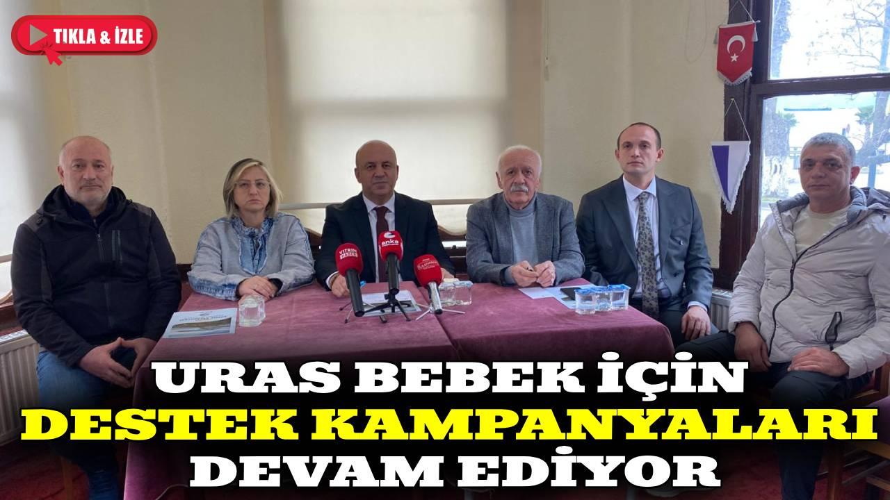 Uras Çağrı bebek için destek kampanyaları devam ediyor