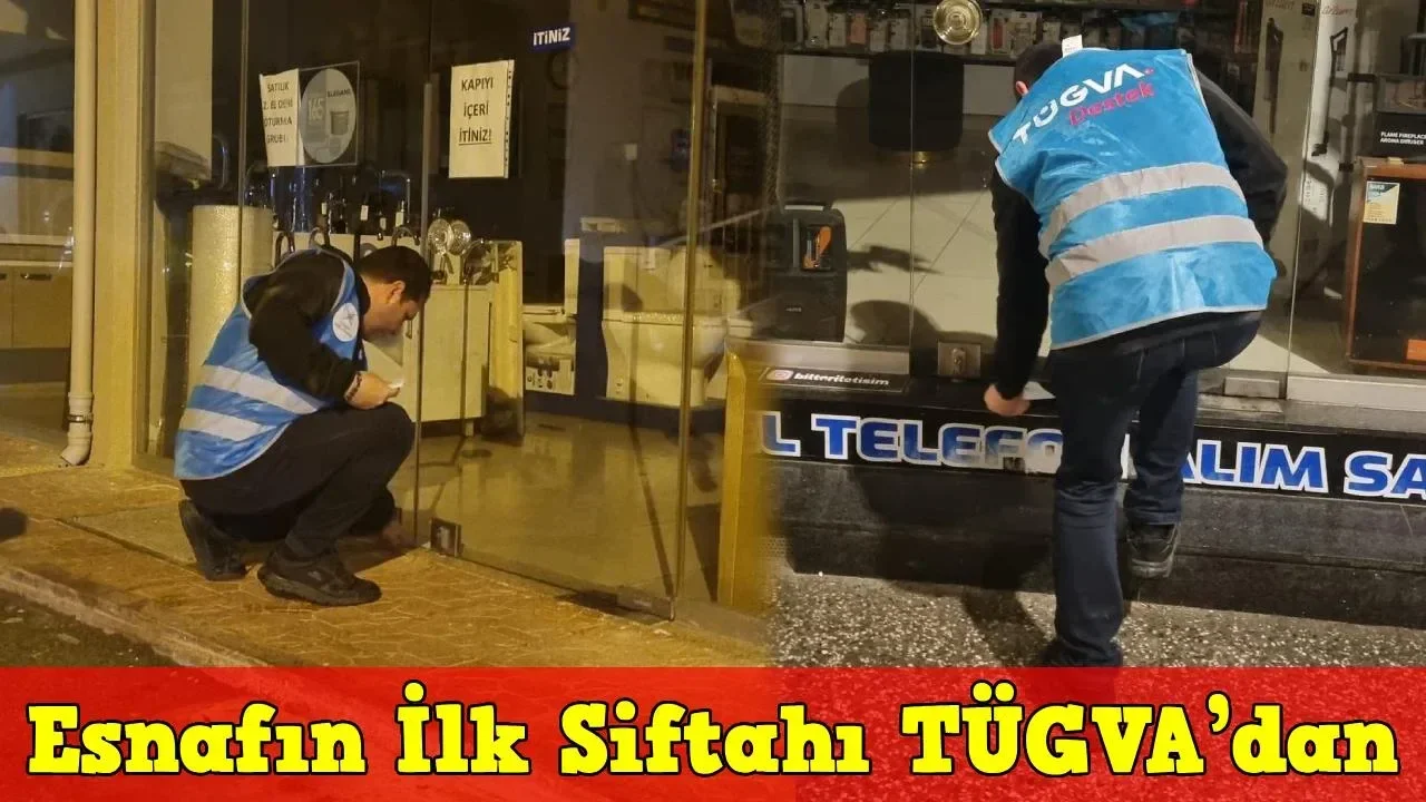 TÜGVA’lı gençlerden Sinop esnafına gönül köprüsü