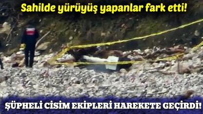 Türkeli sahilinde şüpheli cisim paniği