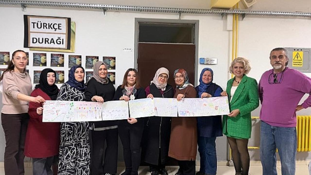 Türkeli'de anneler yeniden öğrenci oldu